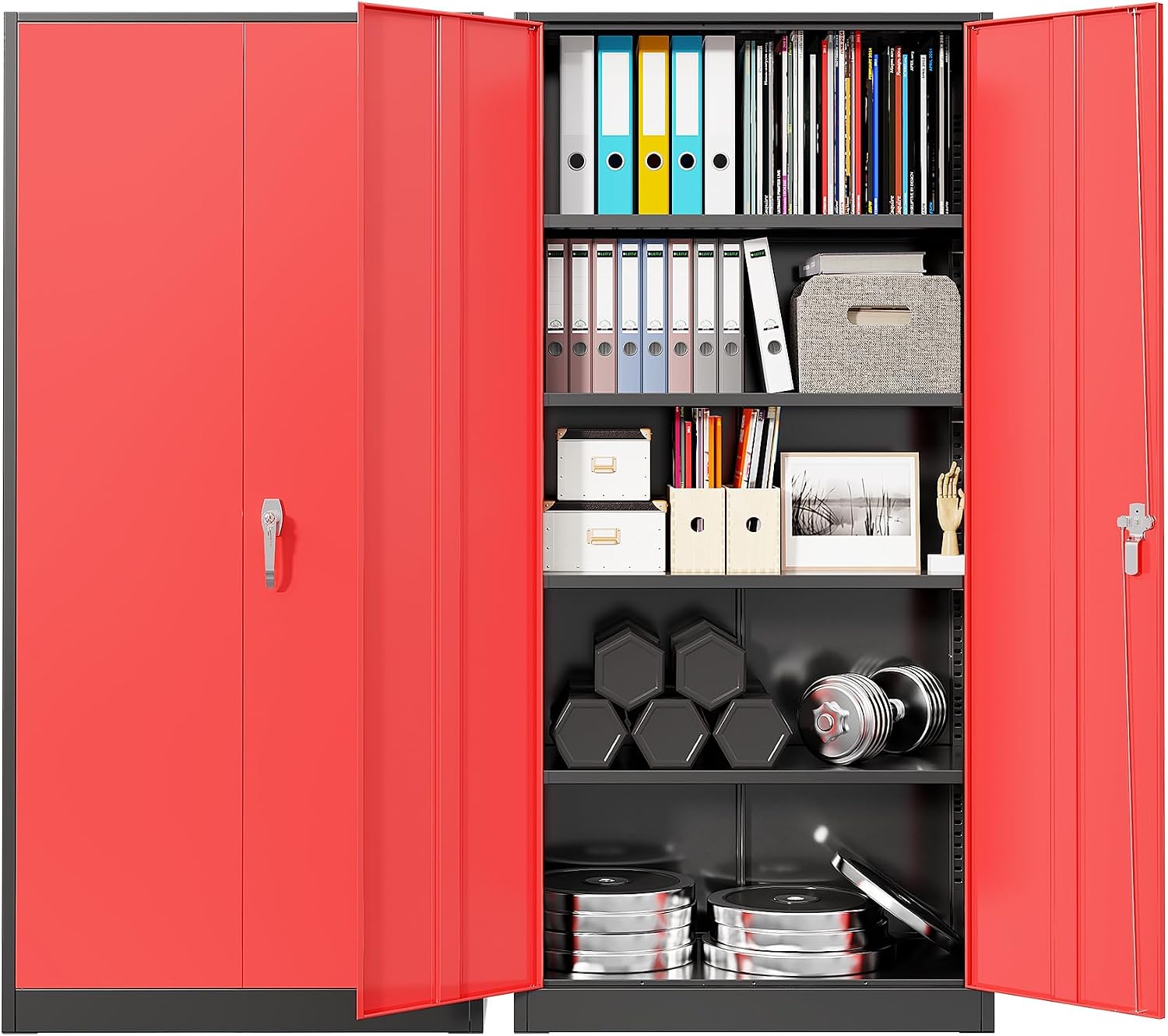 Workshop Tools Cabinet - Wytrzymała metalowa szafka do przechowywania w