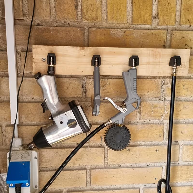 Workshop Tools Hanger - Zestaw 4 uchwytów pneumatycznych do montażu