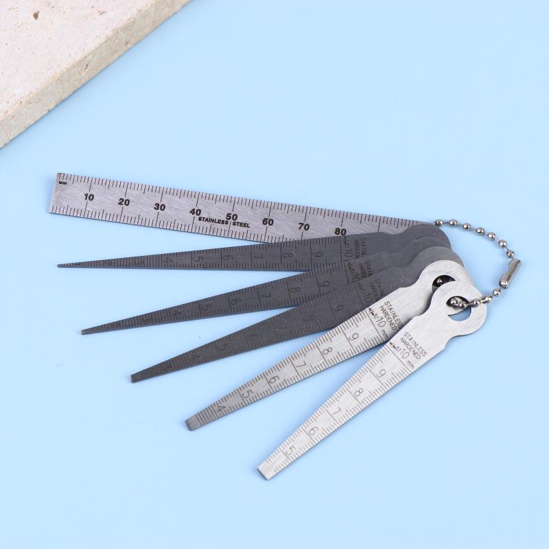 Workshop Measuring Tools - Zestaw 6 sztuk stalowych mierników szczelinowych,