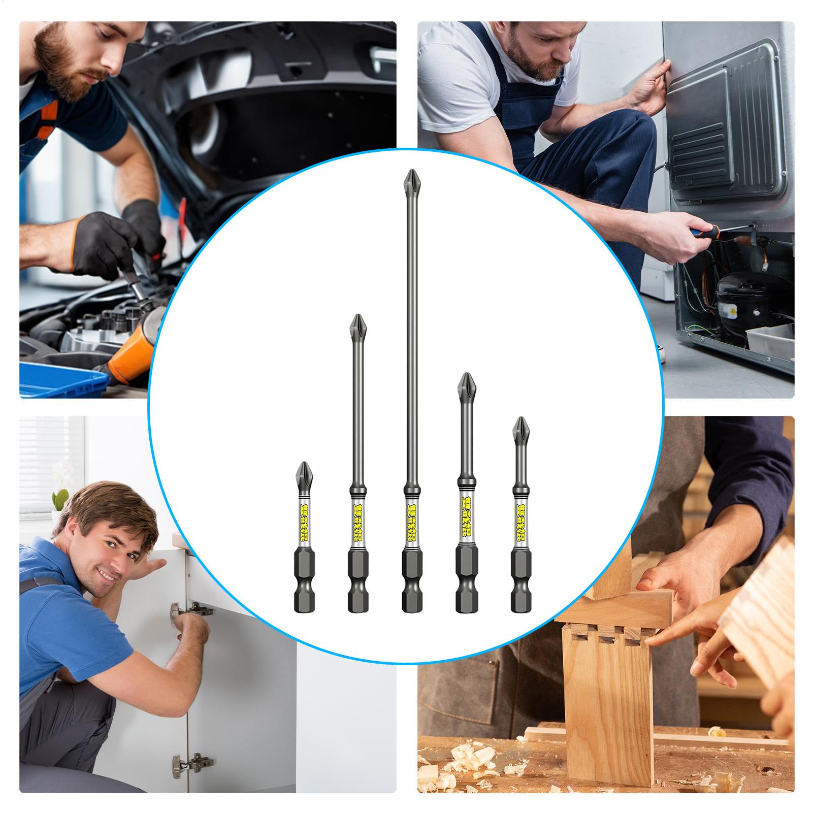 Zestaw bitów do wkrętarki 5-cz – Tools In Workshop recenzja i cena