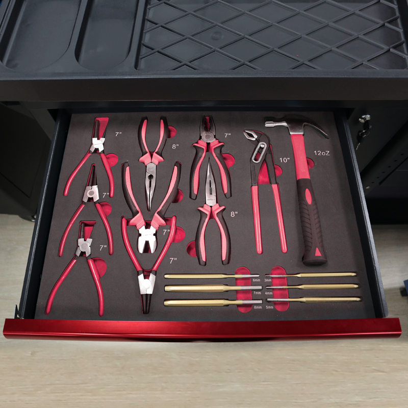Wózek narzędziowy z 7 szuflada – Workshop Tools Cabinet recenzja i cena
