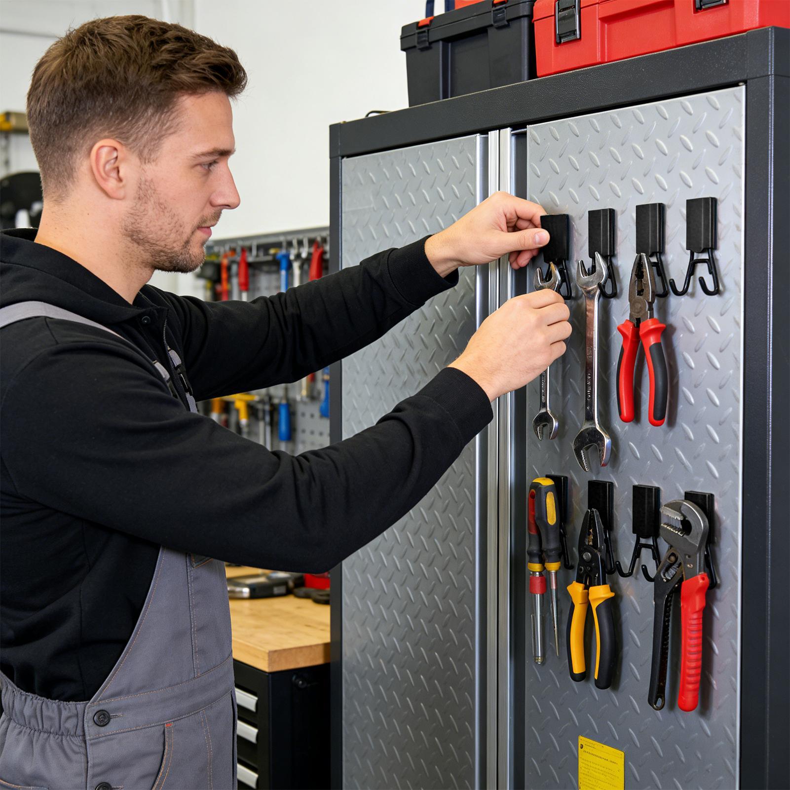 Mocny magnetyczny haczyk uniwe – Workshop Tools Hanger recenzja i cena