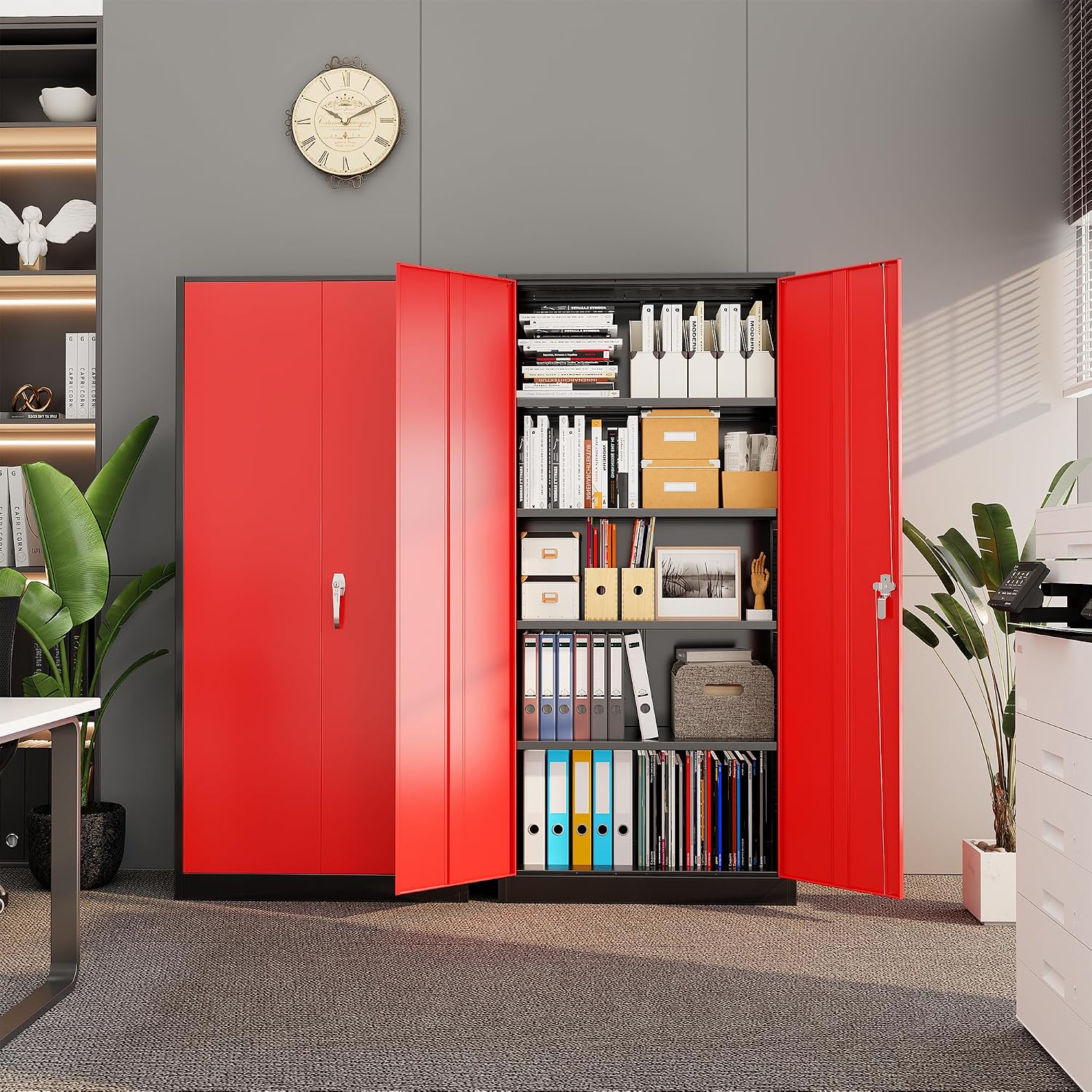 Wytrzymała metalowa szafka do  – Workshop Tools Cabinet recenzja i cena