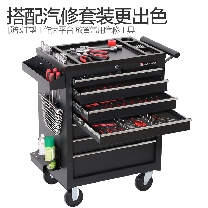 Wózek narzędziowy z 5 szuflada – Workshop Tools Cabinet recenzja i cena