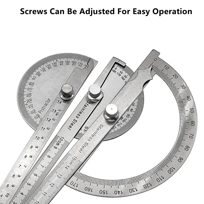 Kątomierz 180 stopni, metalowy – Workshop Measuring Tools recenzja i cena