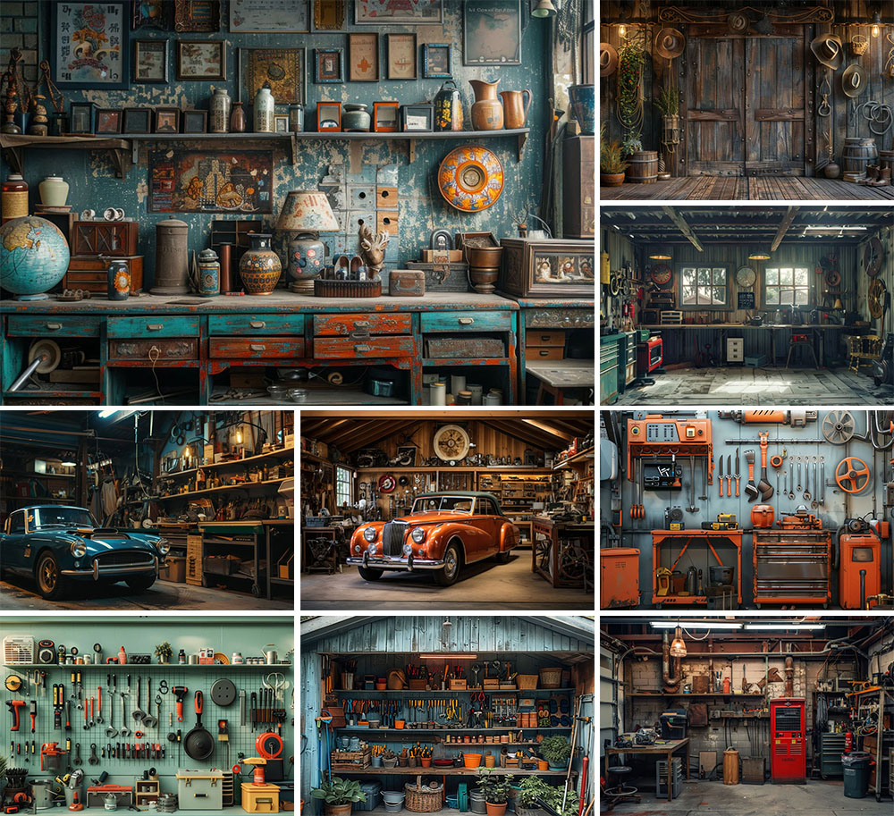 Mehofond Tło fotograficzne Vin – Workshop Tools Background recenzja i cena