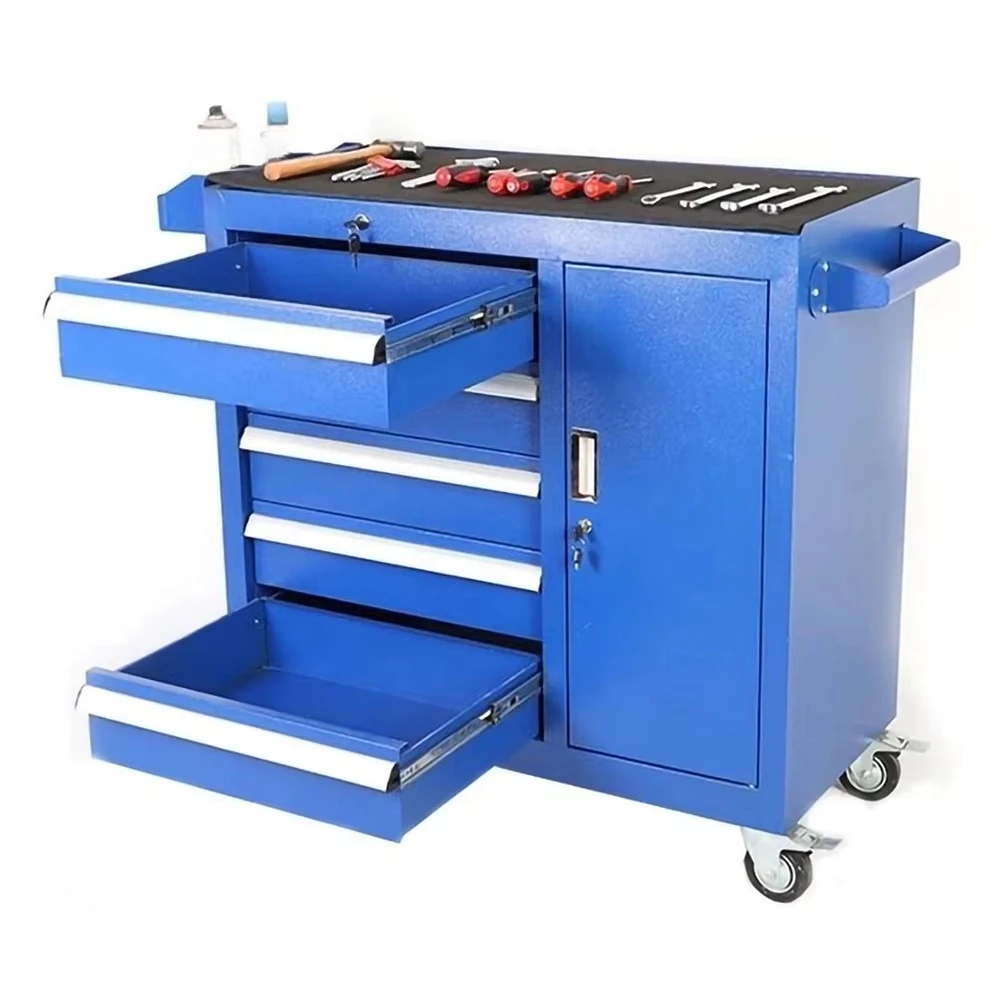 Wózek narzędziowy z 68 szuflad – Workshop Tools Cabinet recenzja i cena