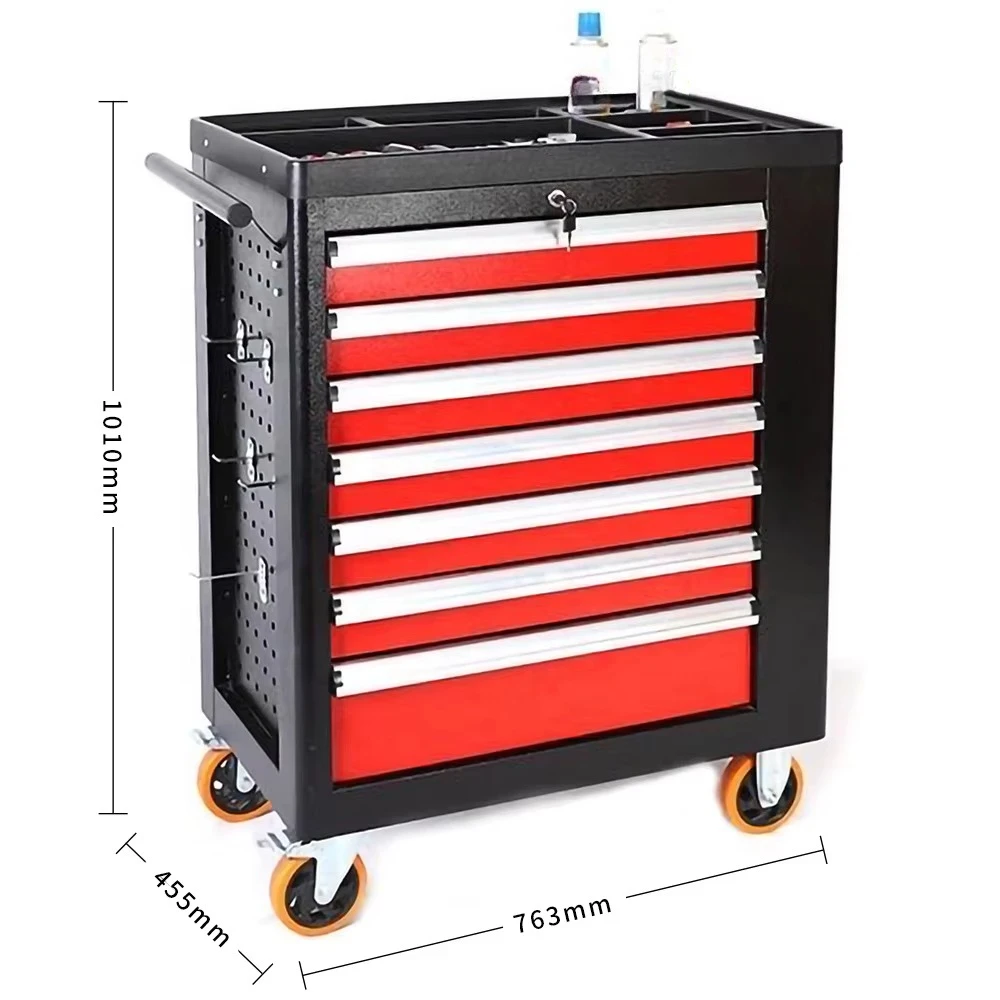 Wózek narzędziowy z 68 szuflad – Workshop Tools Cabinet recenzja i cena