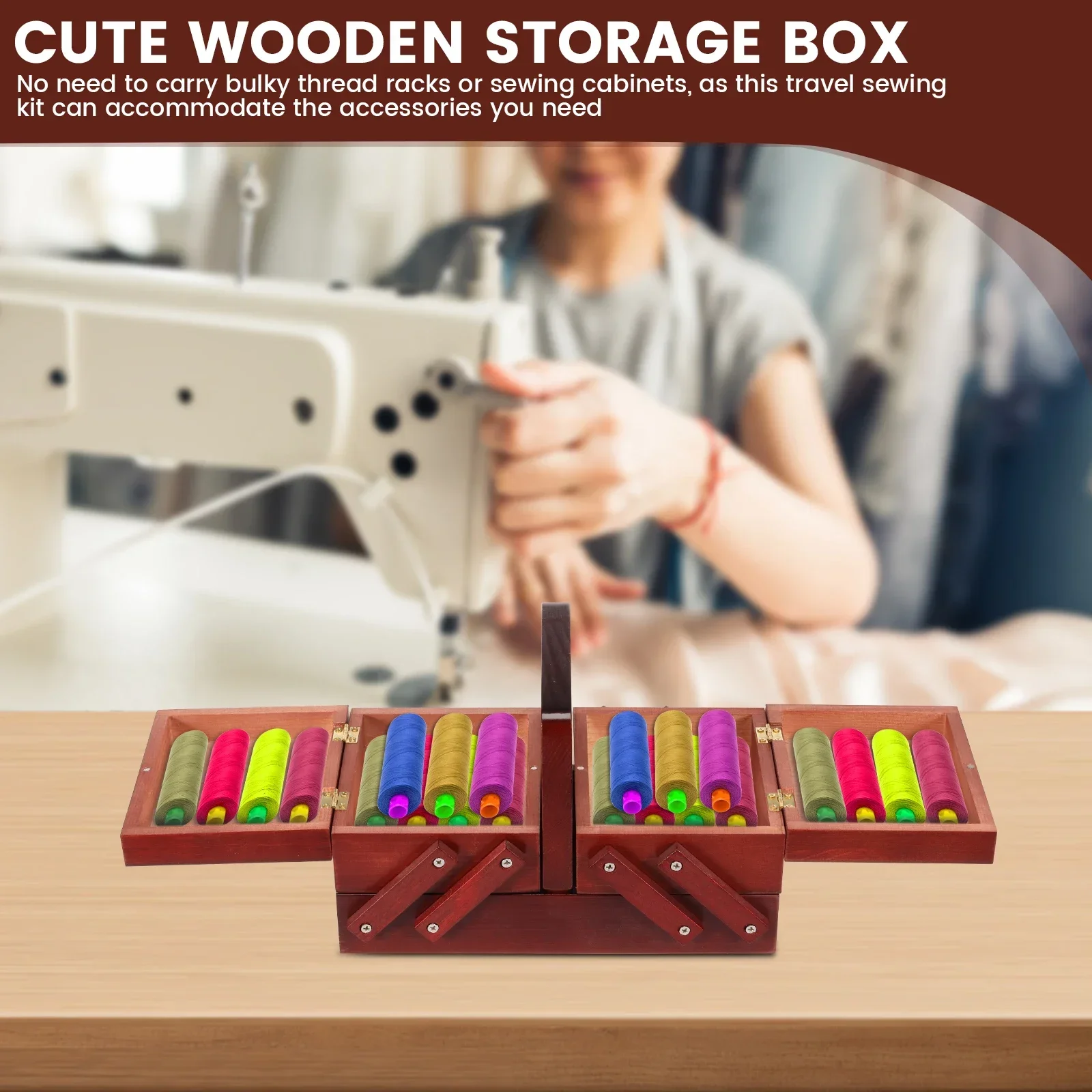 Rozkładany drewniany pojemnik  – Workshop Tools Cabinet recenzja i cena
