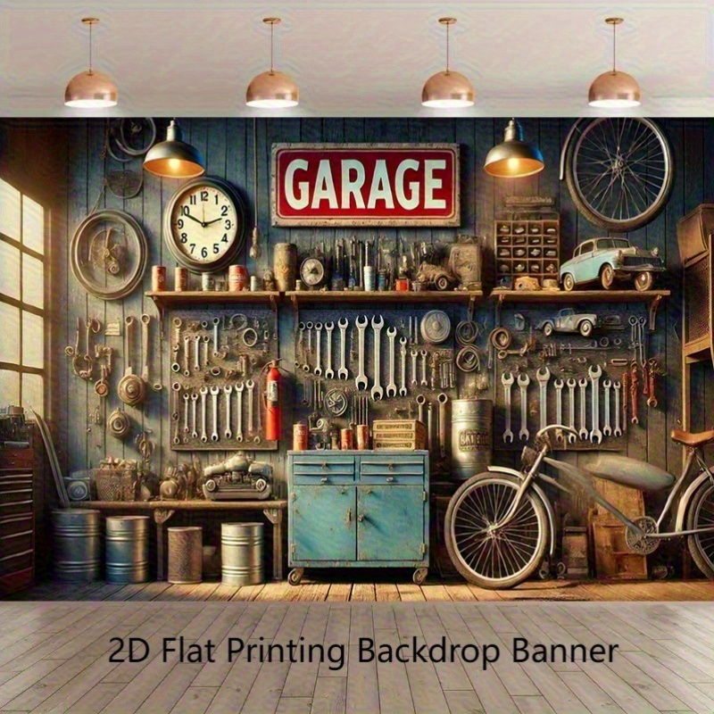Tło do garażu przemysłowego, b – Workshop Tools Background recenzja i cena