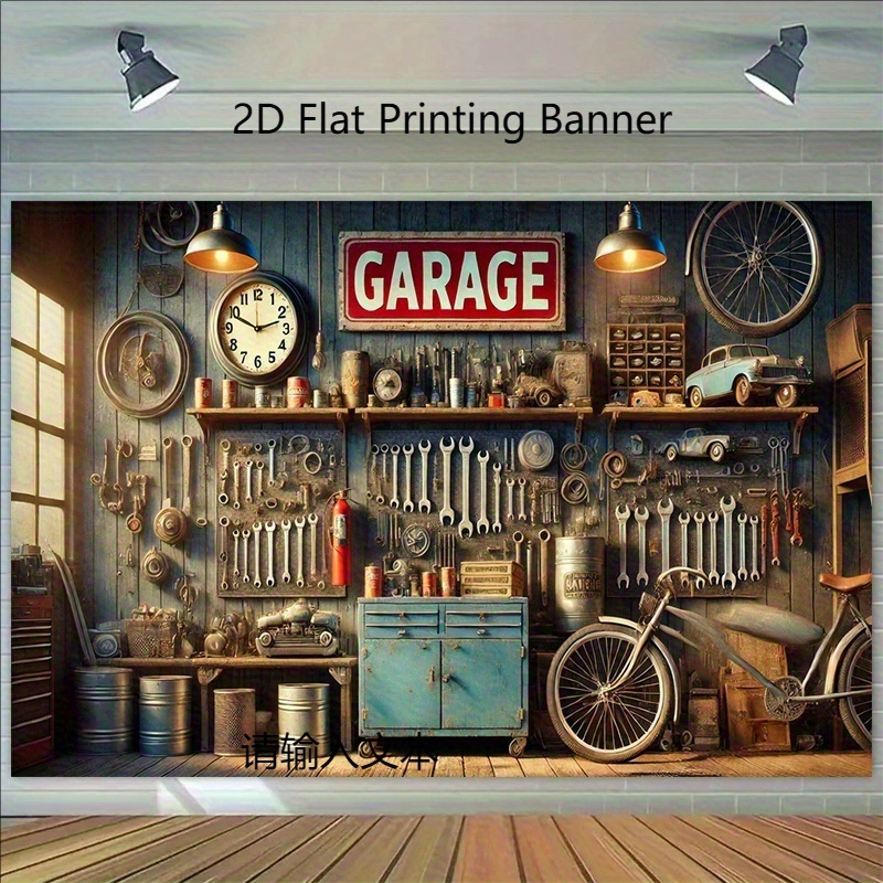 Tło do garażu przemysłowego, b – Workshop Tools Background recenzja i cena