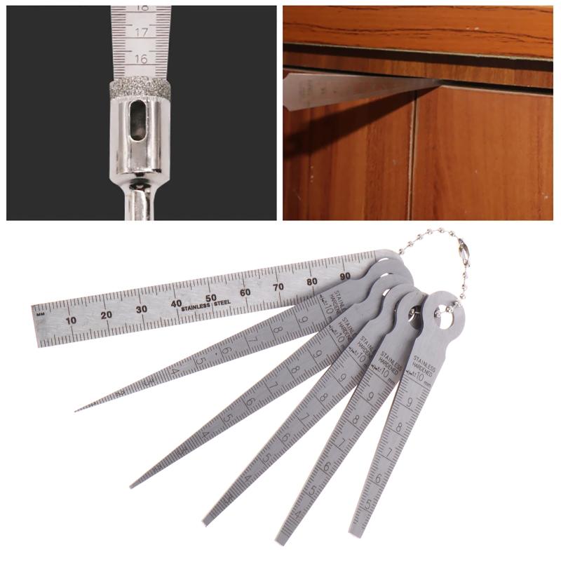 Zestaw 6 sztuk stalowych miern – Workshop Measuring Tools recenzja i cena